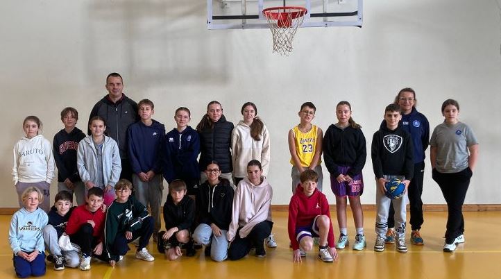 L'école d'arbitrage , c'est reparti avec nos voisins de St Romain