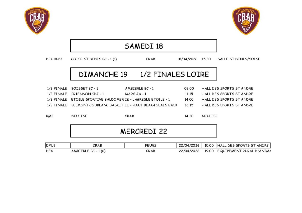 PENDANT LES VACANCES