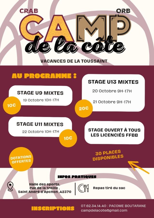 VACANCES DE TOUSSAINT